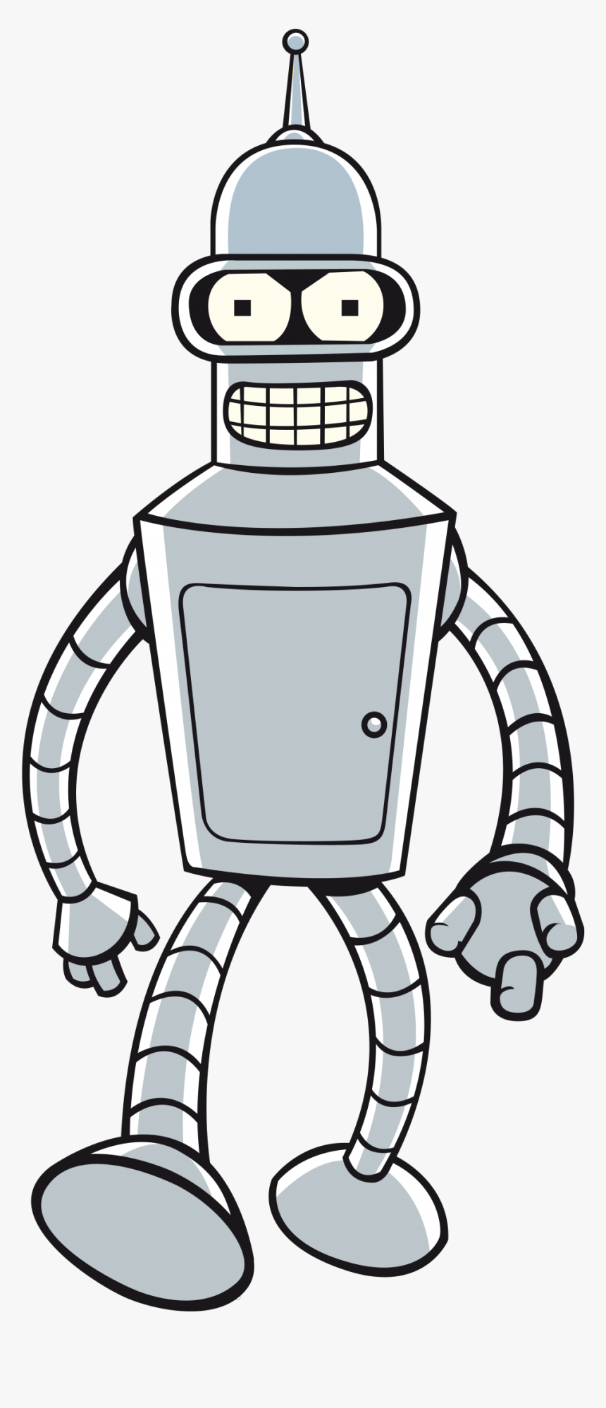 Futurama Bender Png Image - Bender Futurama, Transparent Png, Free Download