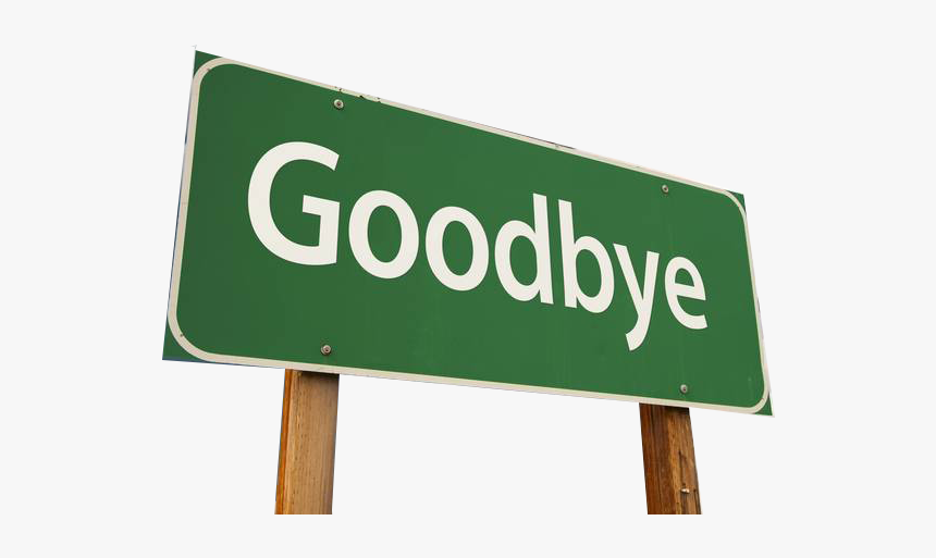 Goodbye Png Background Image - Sign, Transparent Png, Free Download