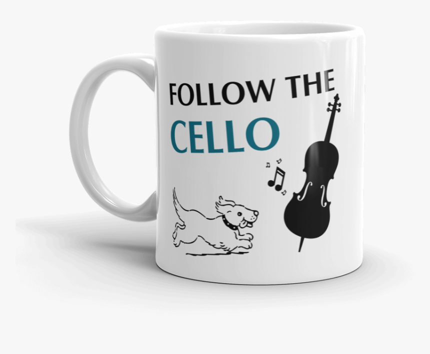 Follow The Cello Mug - Mug, HD Png Download, Free Download