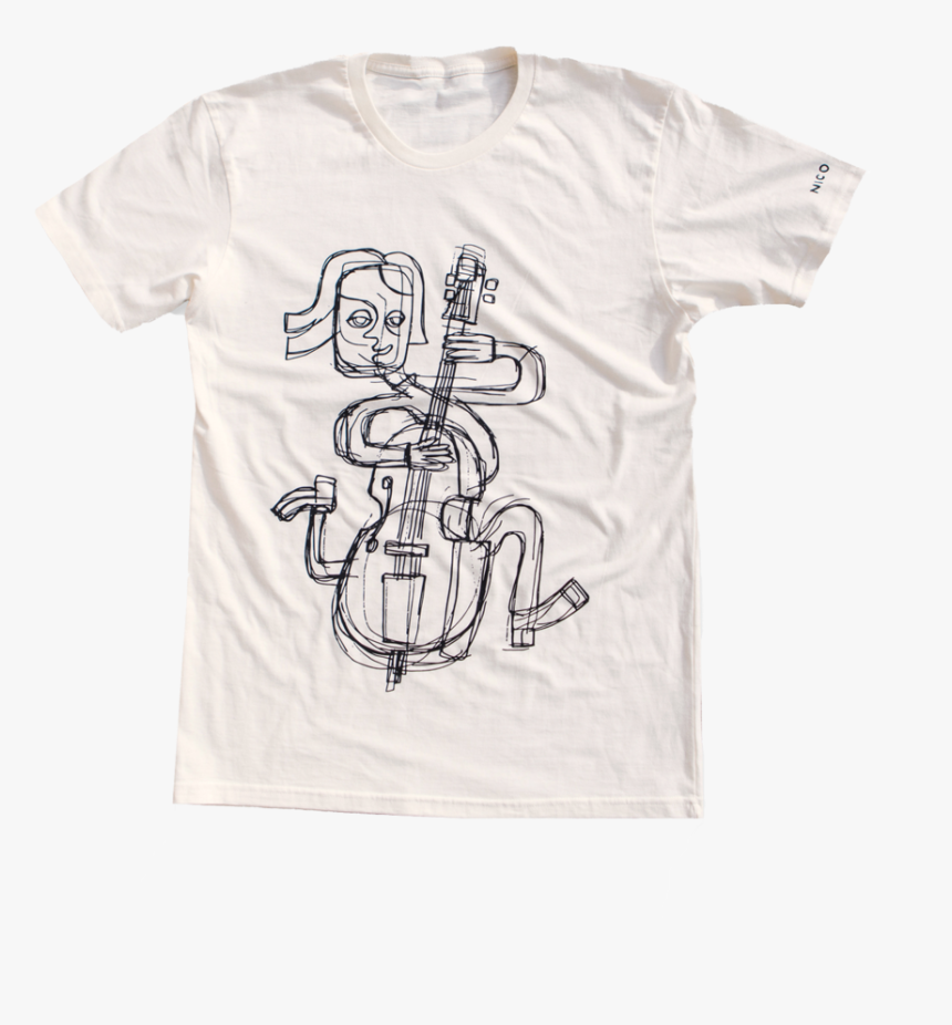 White Violinist Front - Active Shirt, HD Png Download, Free Download
