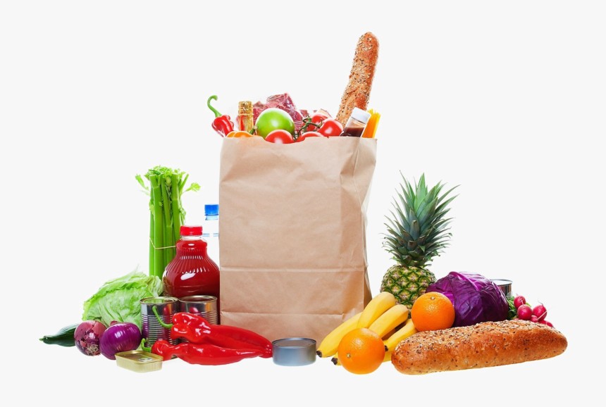 Groceries Transparent Images Png - Bag Of Groceries Png, Png Download, Free Download