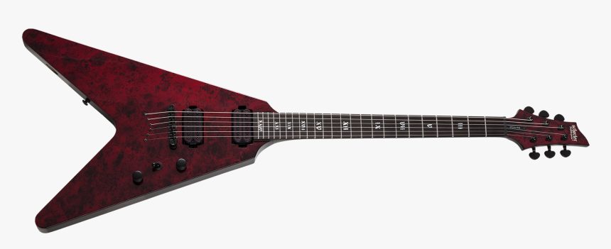 Schecter V 1 Apocalypse Red Reign, HD Png Download, Free Download