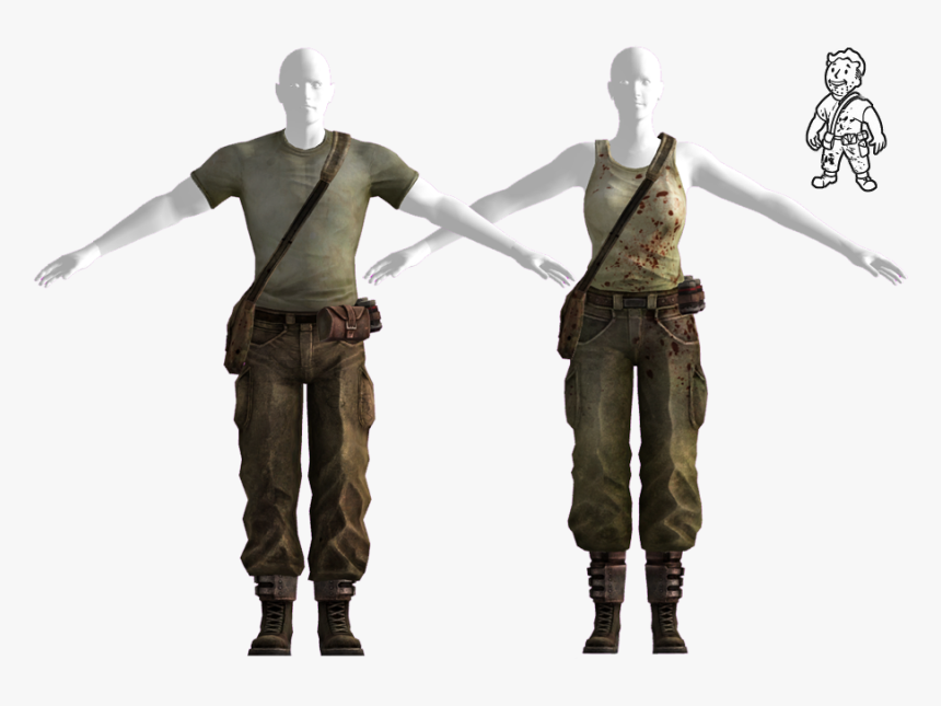 Apocalypse Costume, Post Apocalypse, Fallout Wiki, - Wastelander Outfit, HD Png Download, Free Download