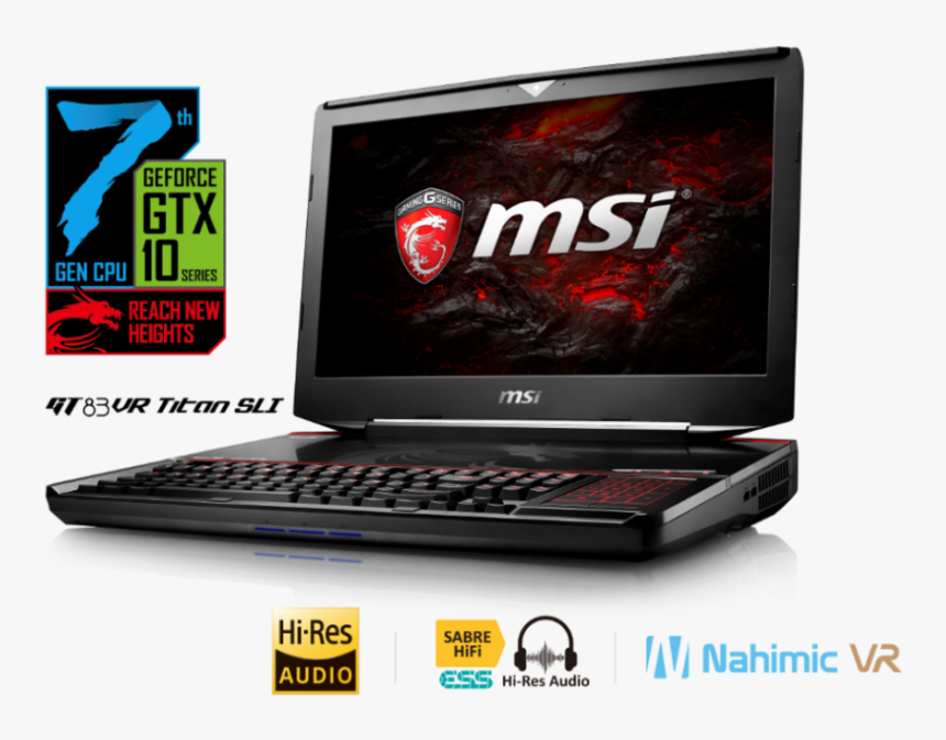 Nahimic Vr Sound Enhancement In Msi Gaming - Msi Gt83vr 6rf Titan Sli, HD Png Download, Free Download