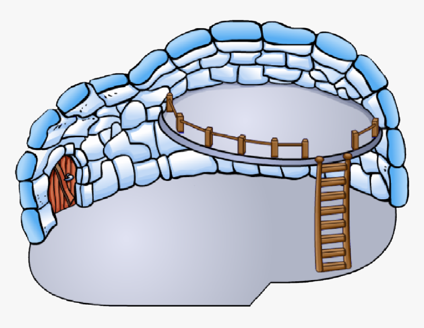 2 Level Igloo - Club Penguin Deluxe Igloo, HD Png Download, Free Download