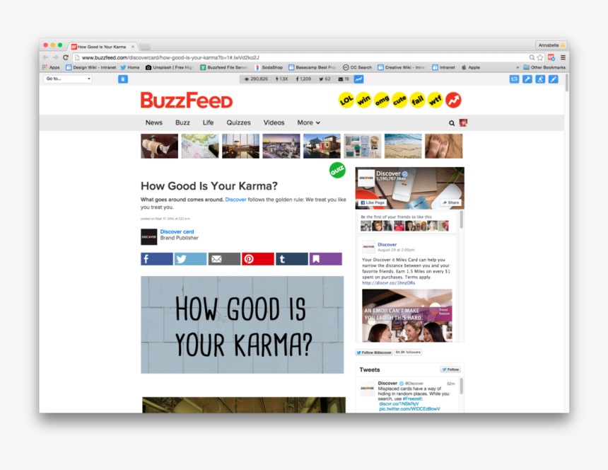 How Good Is Your Karma - Buzzfeed, HD Png Download, Free Download