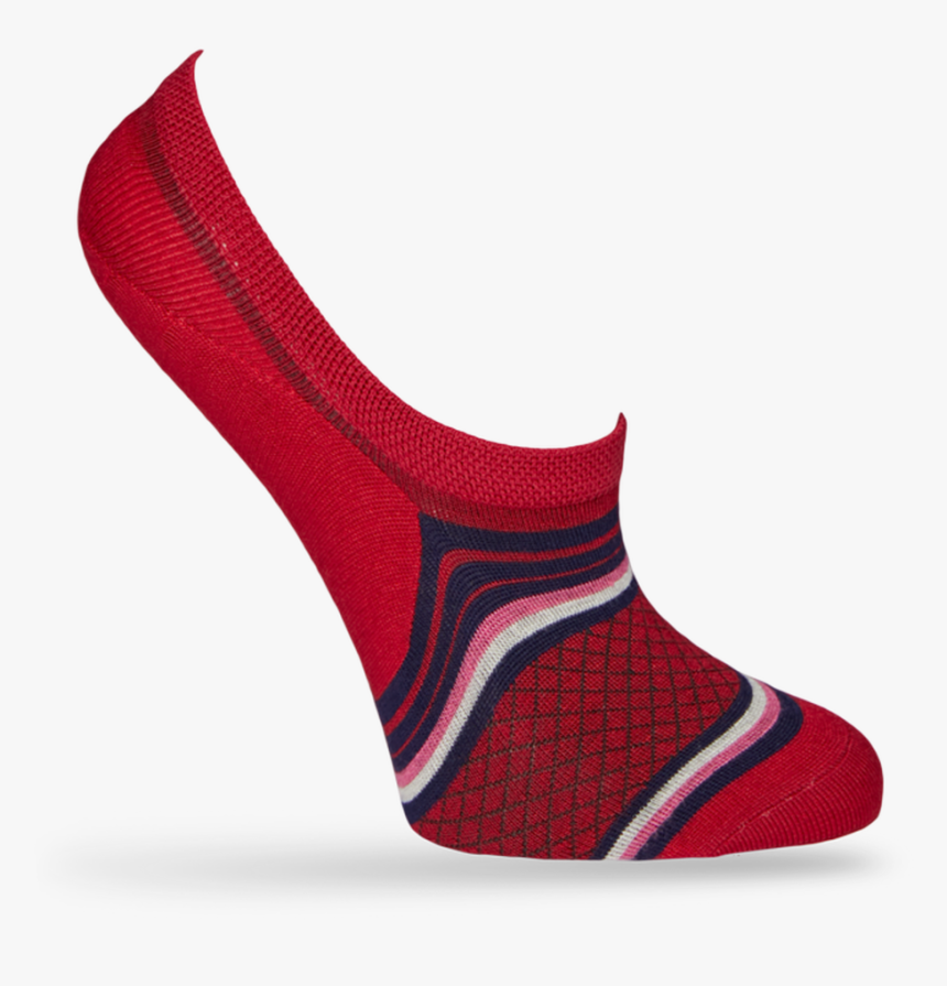 Deadsoxy Red Stripe Women"s No Show Socks Made From - Sock, HD Png Download, Free Download