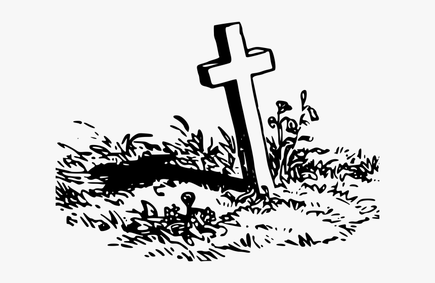 Burial Funeral Clip Art , Png Download - Grave Clip Art, Transparent Png, Free Download