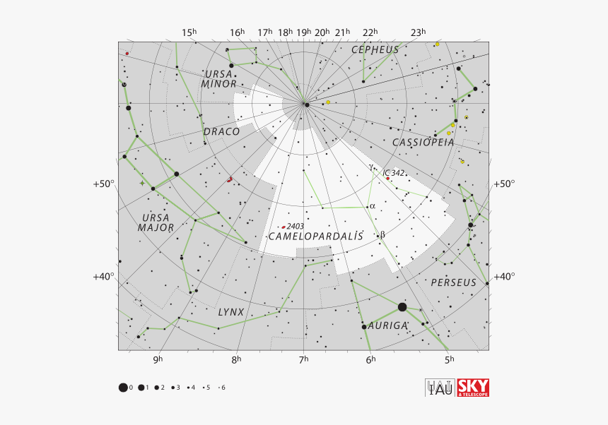 Camelopardalis Constellation Stars, HD Png Download, Free Download