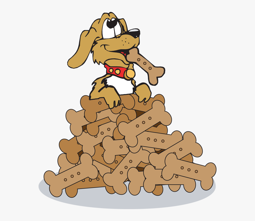 Pile Of Bones - Dog Biscuits Clipart, HD Png Download, Free Download