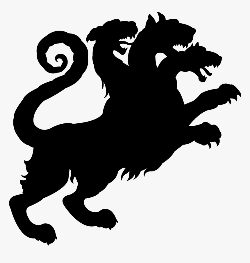 Cerberus Silhouette, HD Png Download, Free Download