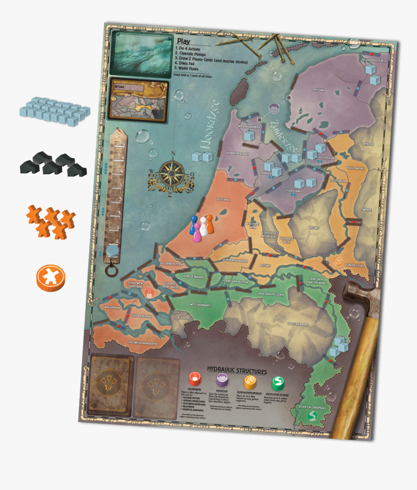 Pandemic Rising Tide Board, HD Png Download, Free Download