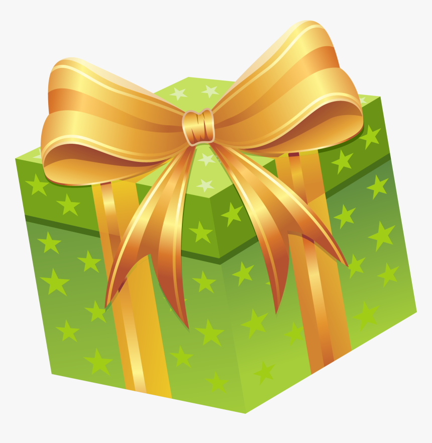 Gift Box Clip Art - Star Present Clipart, HD Png Download, Free Download