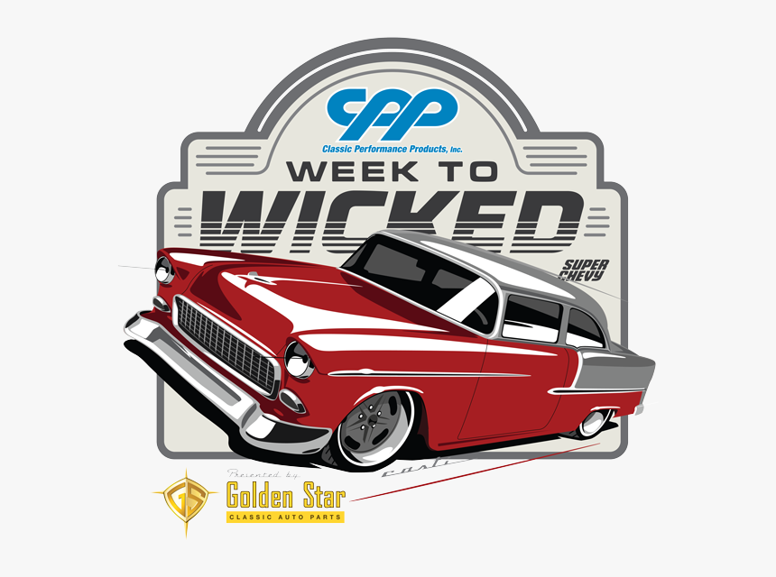 Week To Wicked 55 Chevy, HD Png Download, Free Download