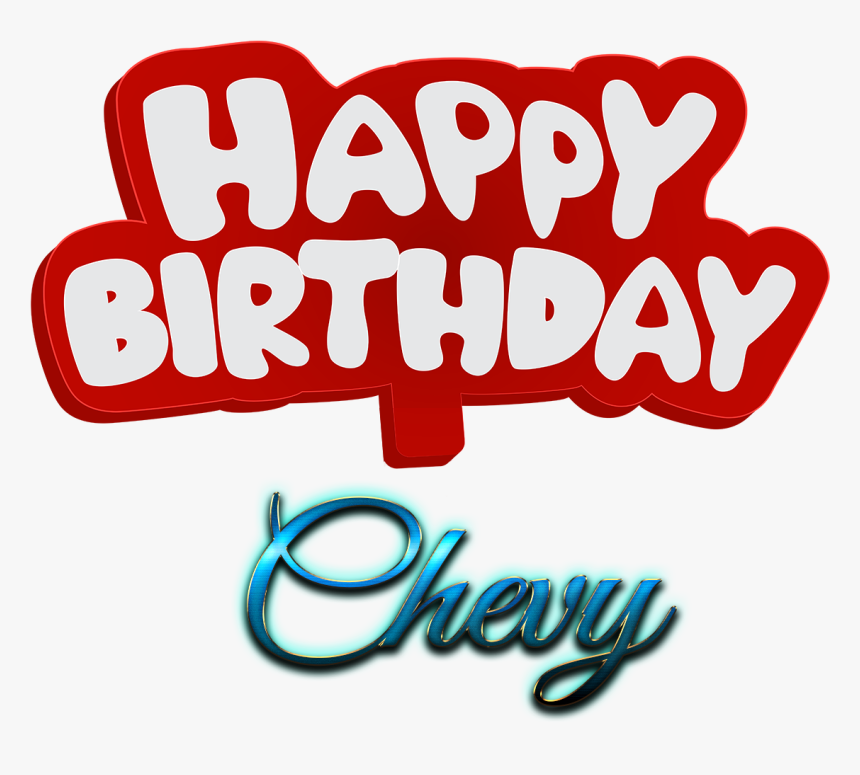 Chevy Happy Birthday Name Logo - Logo Happy Birthday Pooja, HD Png Download, Free Download