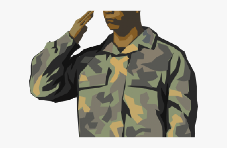 Us Army Png , Png Download - Military Salute Clip Art, Transparent Png, Free Download