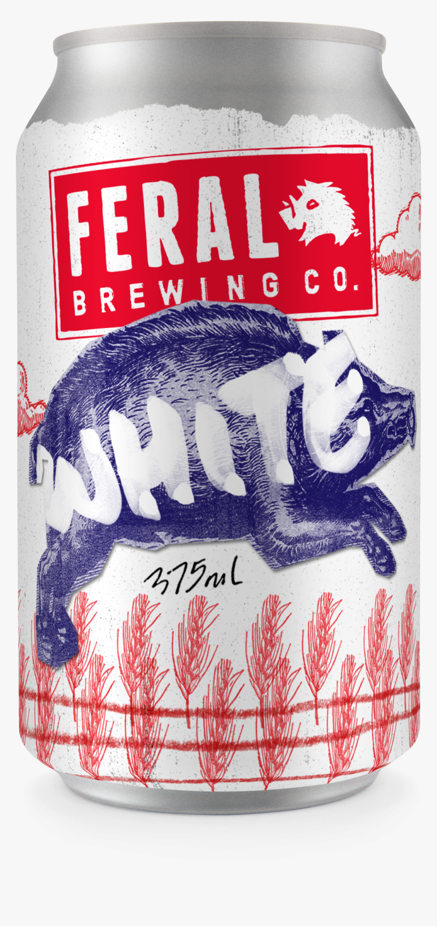 Feral White Can Image"
 Title="feral White Can Image"
 - Feral White Ale, HD Png Download, Free Download