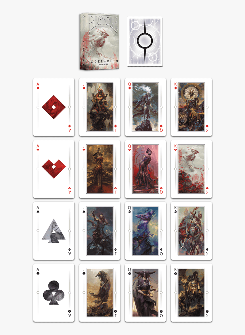 Bicycle Playing Cards Angelarium, HD Png Download, Free Download