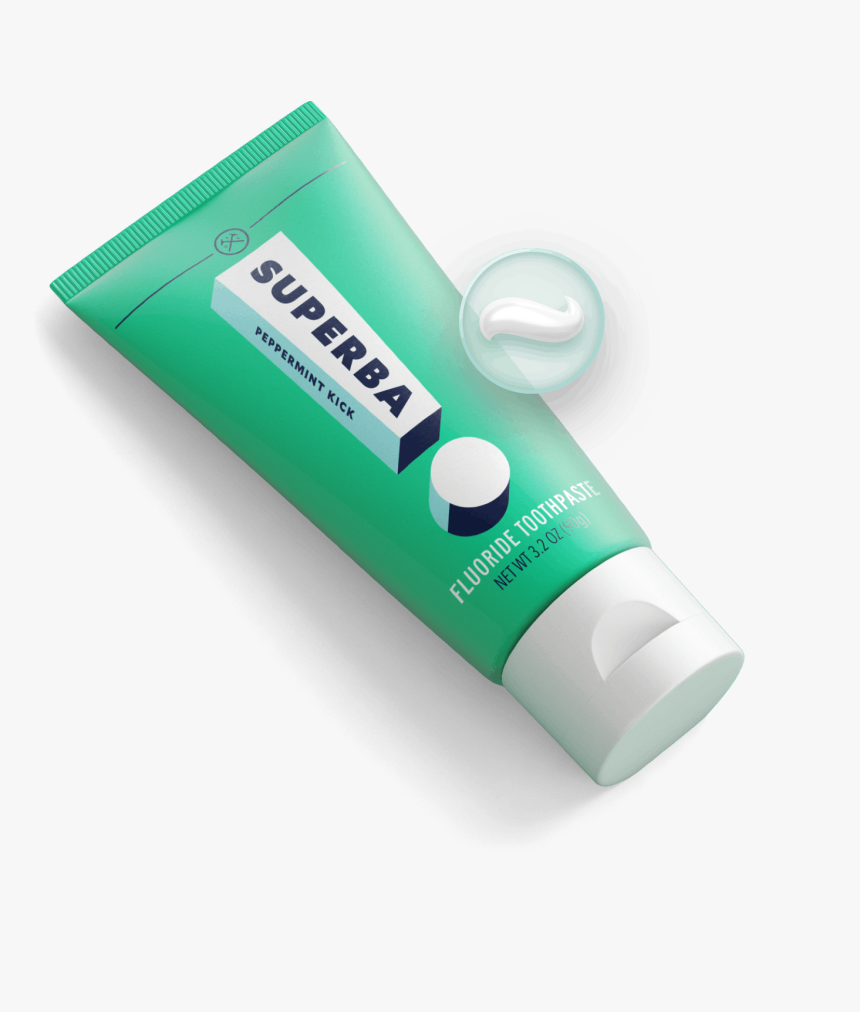 Peppermint Kick Toothpaste Travel - Sunscreen, HD Png Download, Free Download