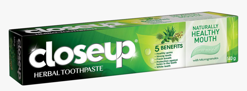 Close Up Herbal Toothpaste, HD Png Download, Free Download