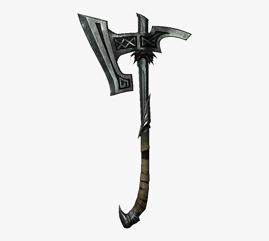 Elder Scrolls - Skyrim Nordic War Axe, HD Png Download, Free Download