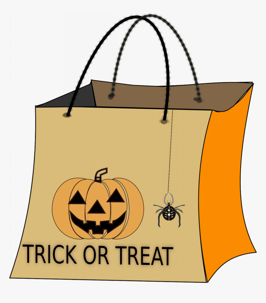 Trick Or Treat Bag Clipart, HD Png Download, Free Download