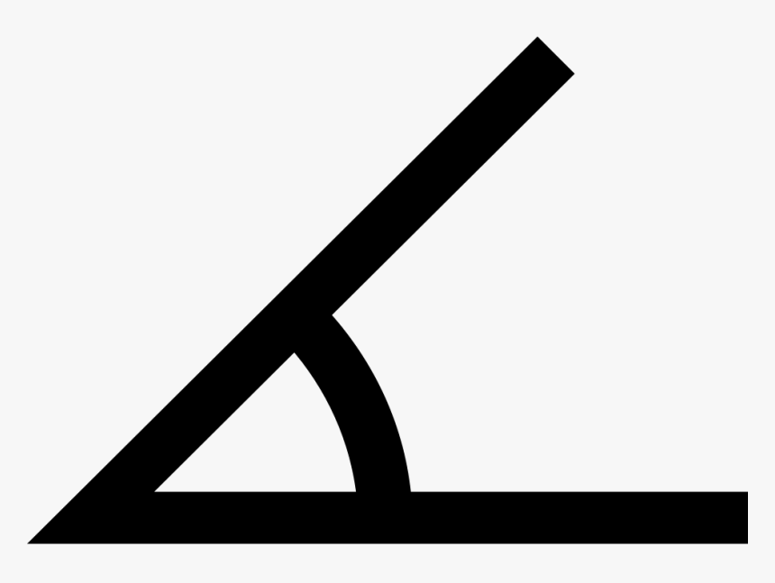 Angle - Angle Icon Png, Transparent Png, Free Download