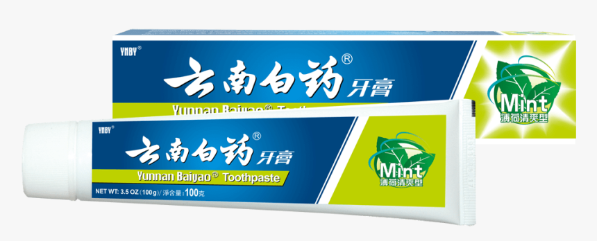 Yunnan Baiyao Mint Toothpaste, HD Png Download, Free Download