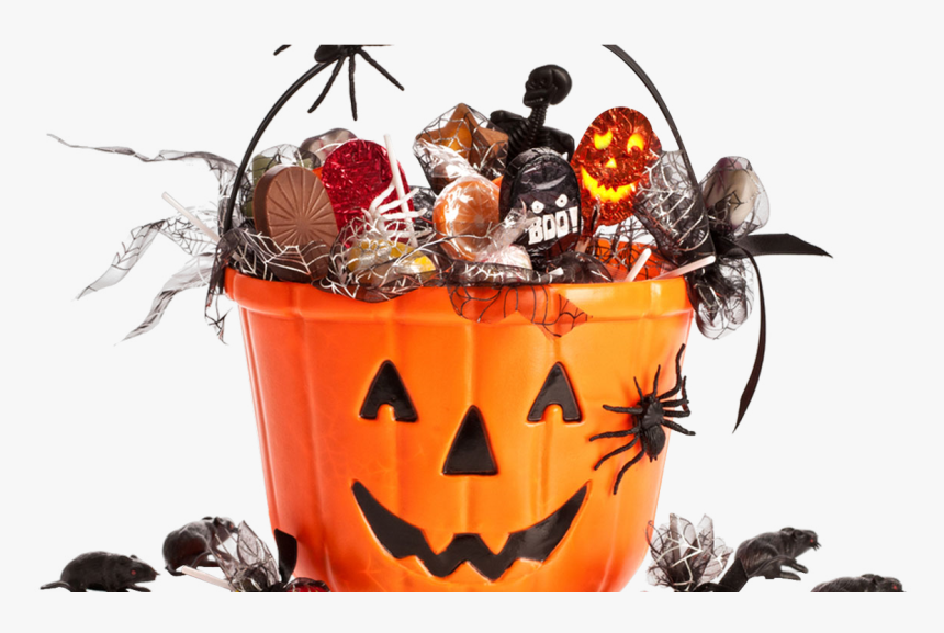 Trunk Or Treat Png , Png Download - Halloween Trick Or Treat Basket, Transparent Png, Free Download