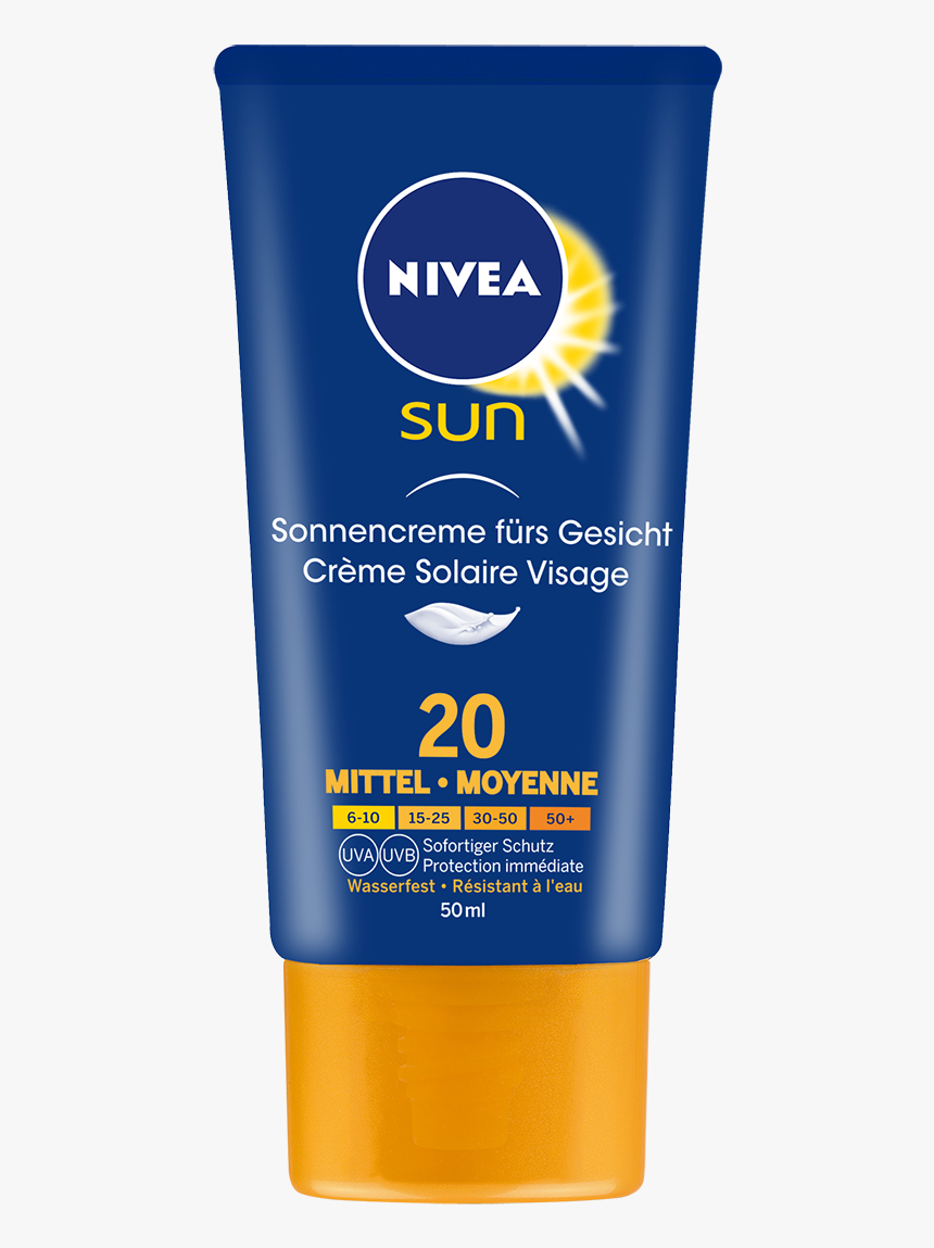 Creme Solaire Png - Nivea, Transparent Png, Free Download