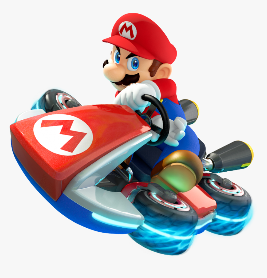 Mario Driving Png Image - Mario De Mario Kart 8, Transparent Png, Free Download