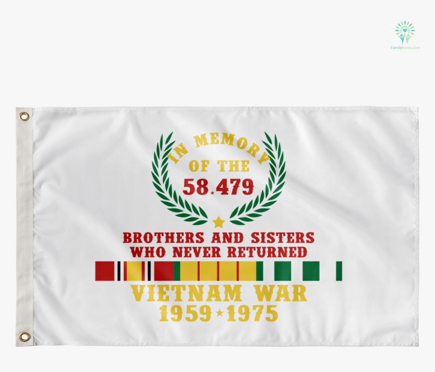 Vietnam War 1959-1975,in Memory Of The 58479 Brothers - Banner, HD Png Download, Free Download