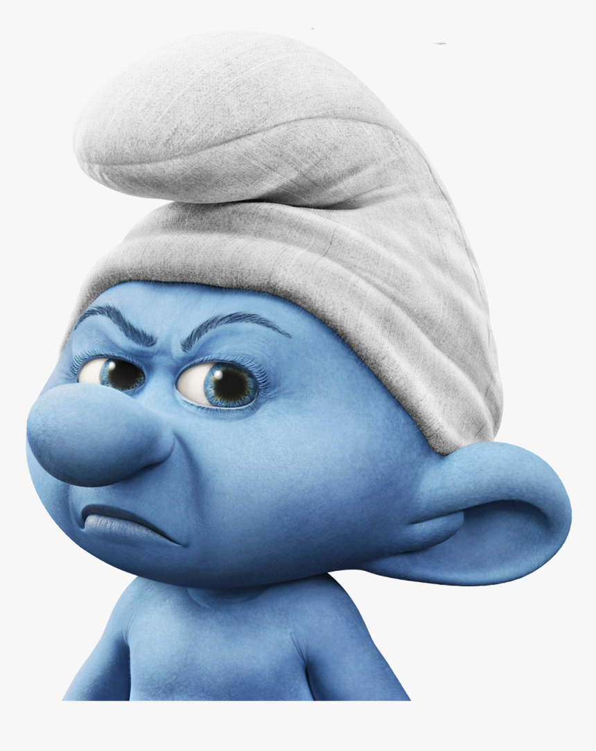 Smurf Png - Smurf Face, Transparent Png, Free Download