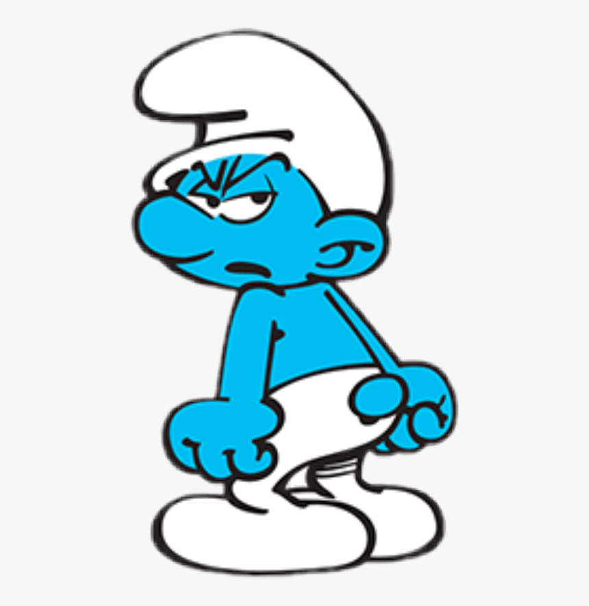 Smurf Angry, HD Png Download, free png download. 