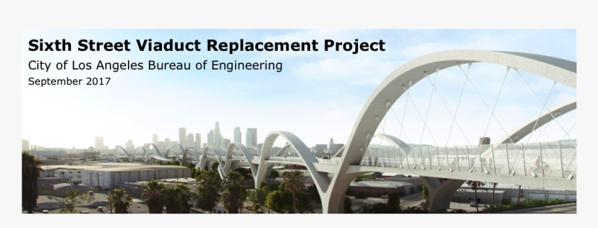 September - Michael Maltzan Los Angeles Bridge, HD Png Download, Free Download