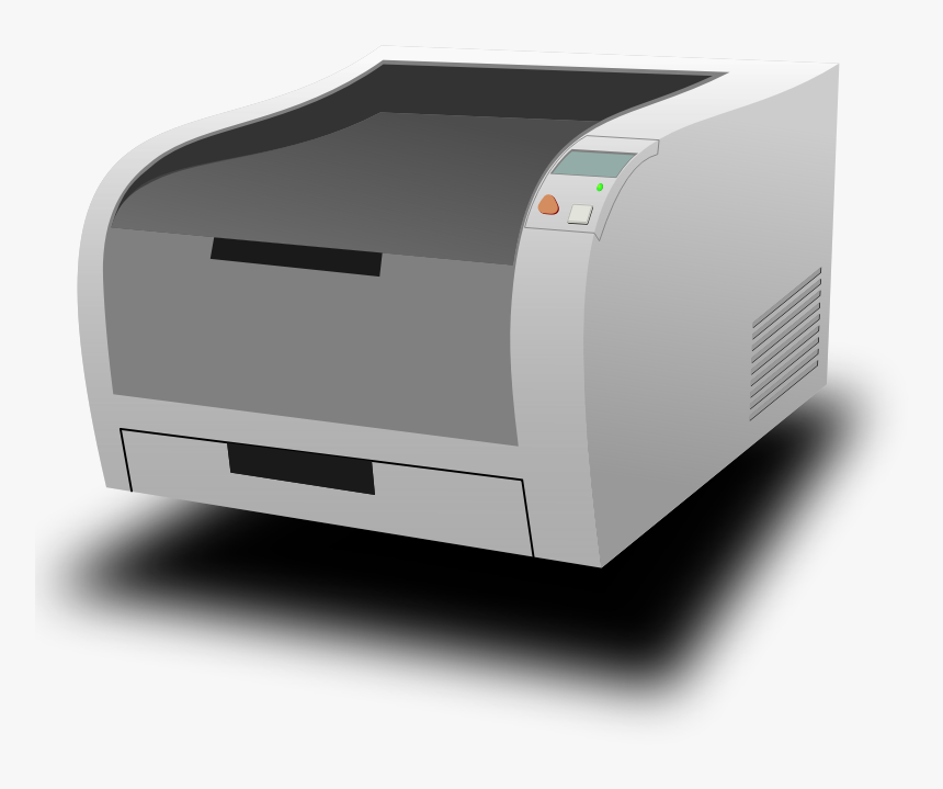 Clipart - Laser Printer - Laser Printer Clipart, HD Png Download, Free Download