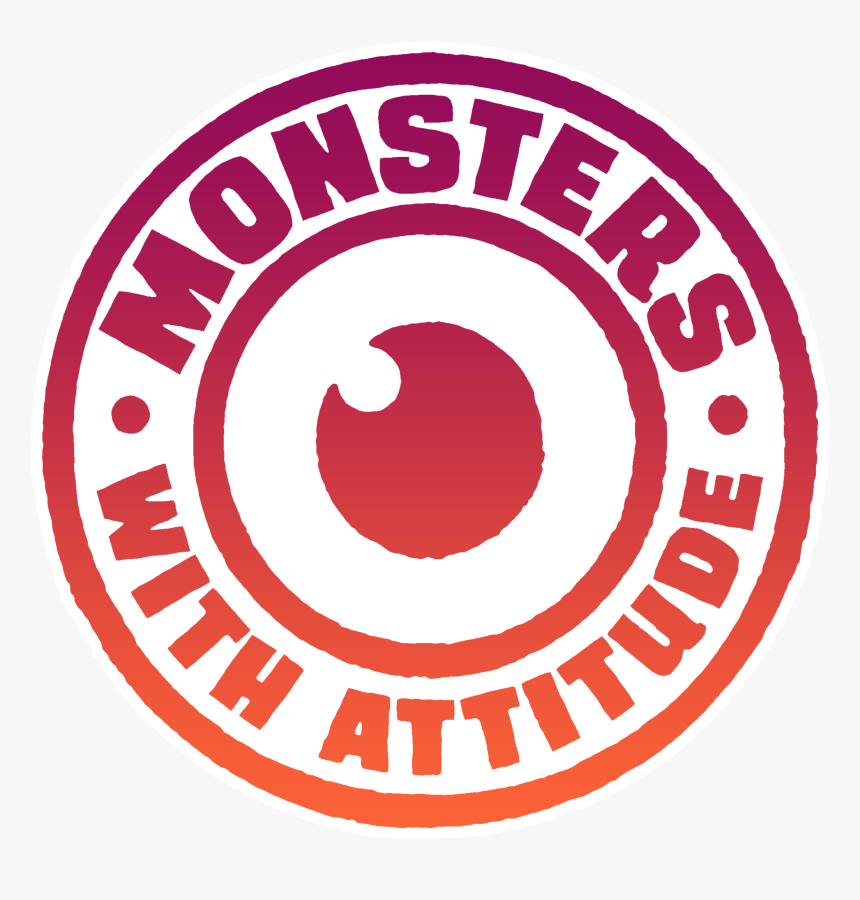 Circle , Png Download - Monsters With Attitude Logo, Transparent Png, Free Download