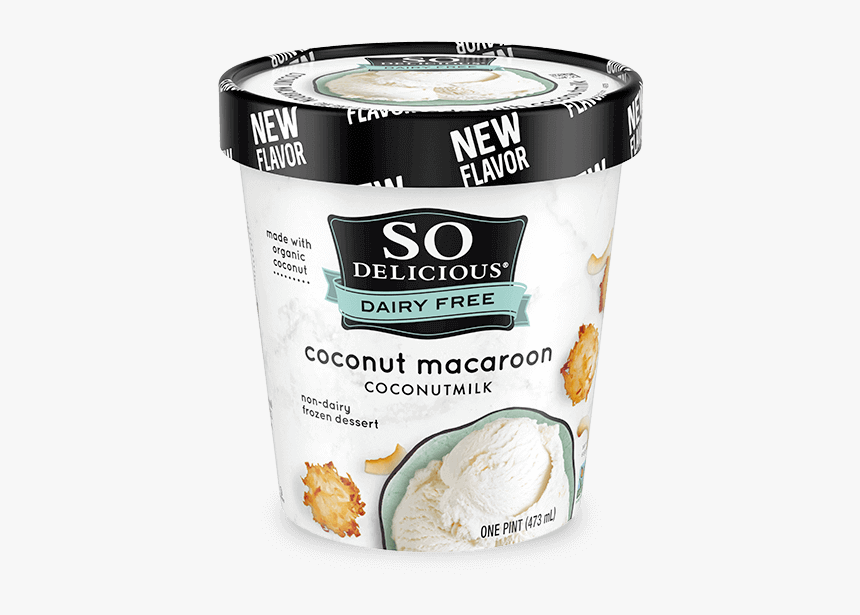 Coconut Macaroon Coconutmilk Frozen Dessert"
 Class="pro-xlgimg - So Delicious Coconut Macaroon Ice Cream, HD Png Download, Free Download