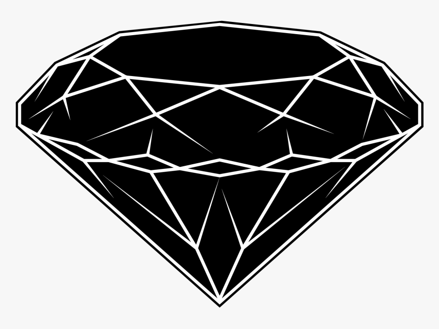 Black Diamond Logos Graphic Library - Diamond Logo, HD Png Download, Free Download