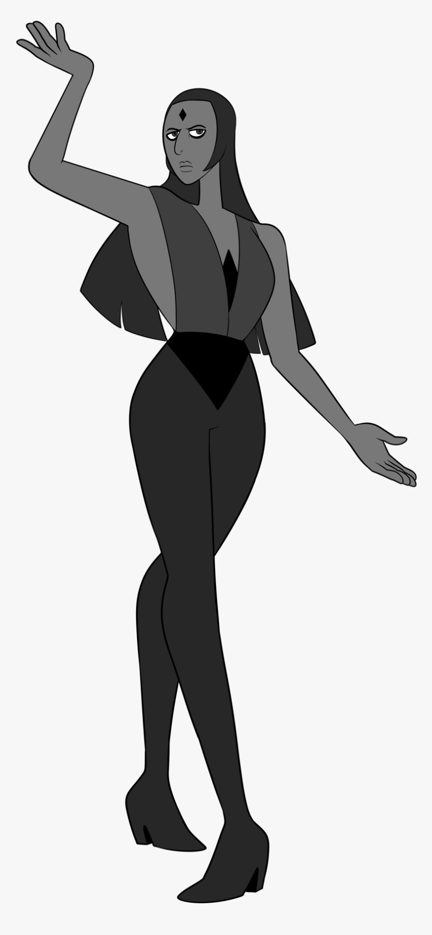 Gemcrust Wikia - Steven Universe Black Diamond, HD Png Download, Free Download