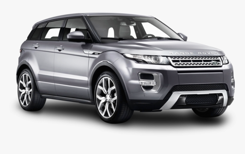 Range Rover Evoque Silver Car Png Image - Land Rover Evoque Png, Transparent Png, Free Download