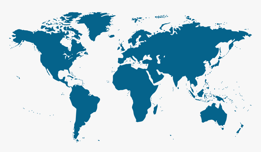 Blue Card Eu For Germany - World Map Blue Png, Transparent Png, Free Download