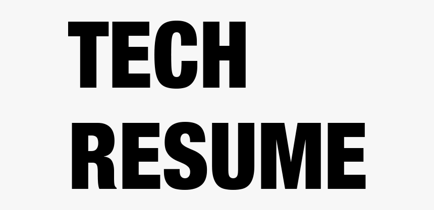 Tech Resume Icon, HD Png Download, Free Download