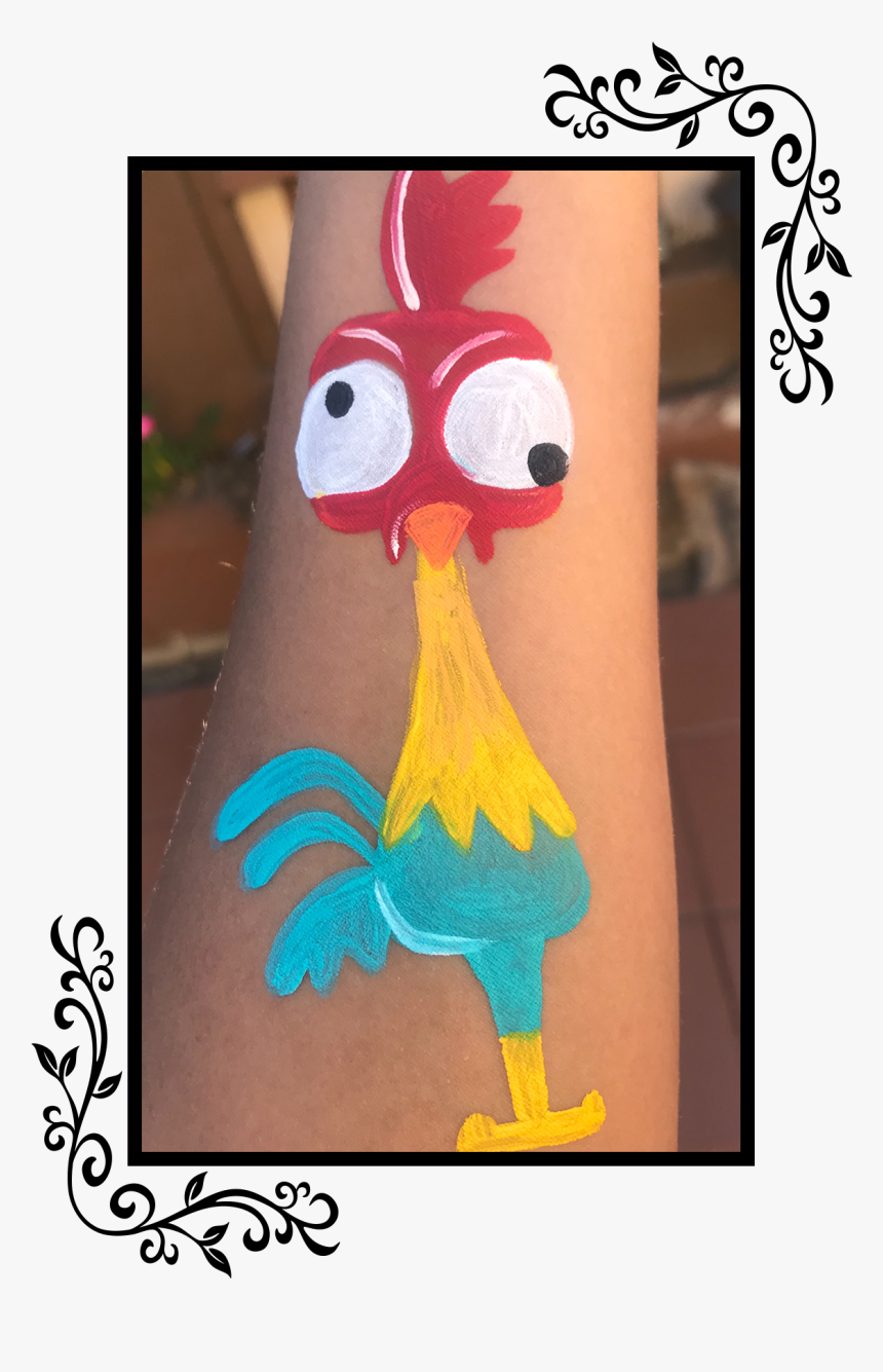 Rooster Arm Painting - Octopus, HD Png Download, Free Download