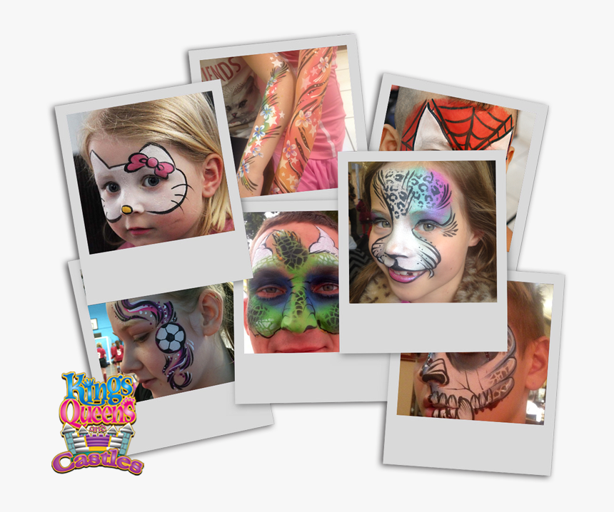 Face Painting - Collage, HD Png Download, Free Download
