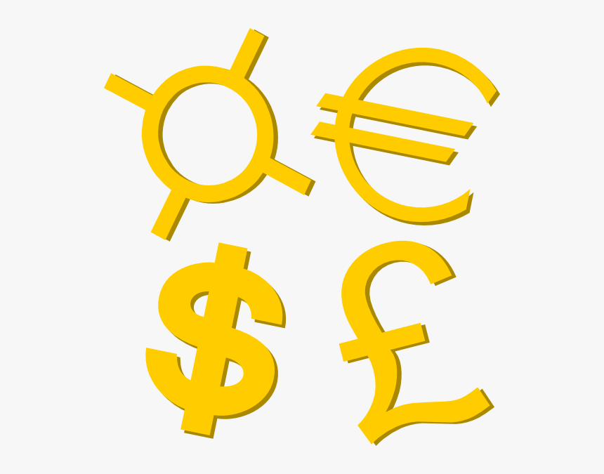 Currency Symbol Money Clip Art - Currency Clipart, HD Png Download, Free Download