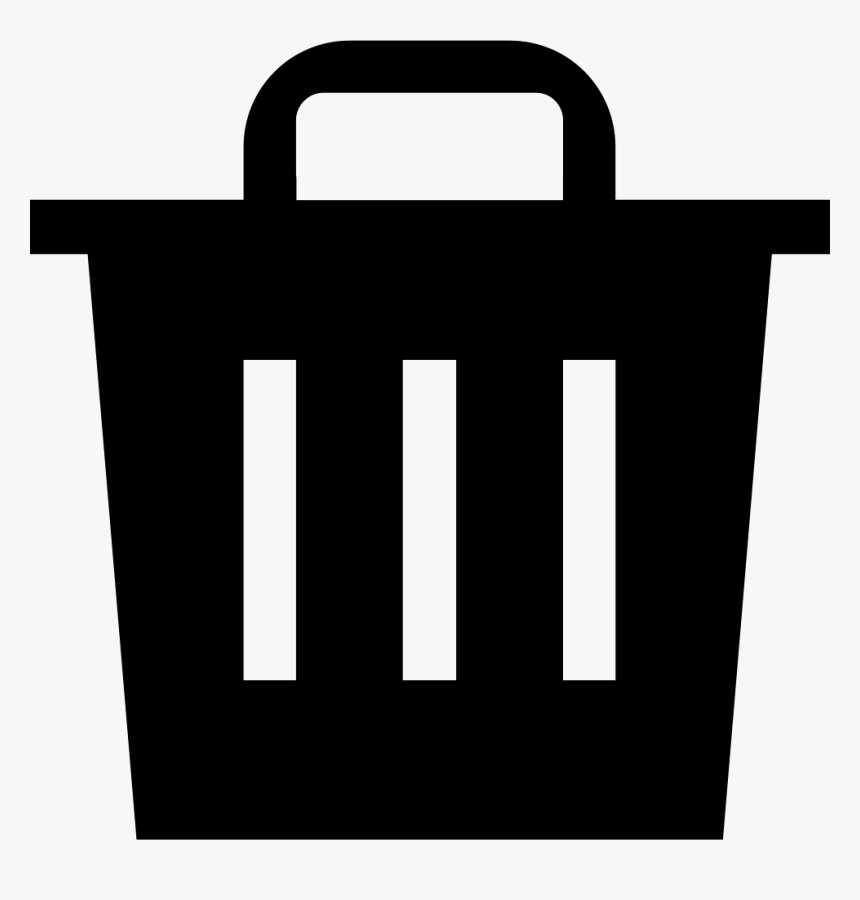 Trash Bin - Papelera De Reciclaje Icono Png Gratis, Transparent Png, Free Download