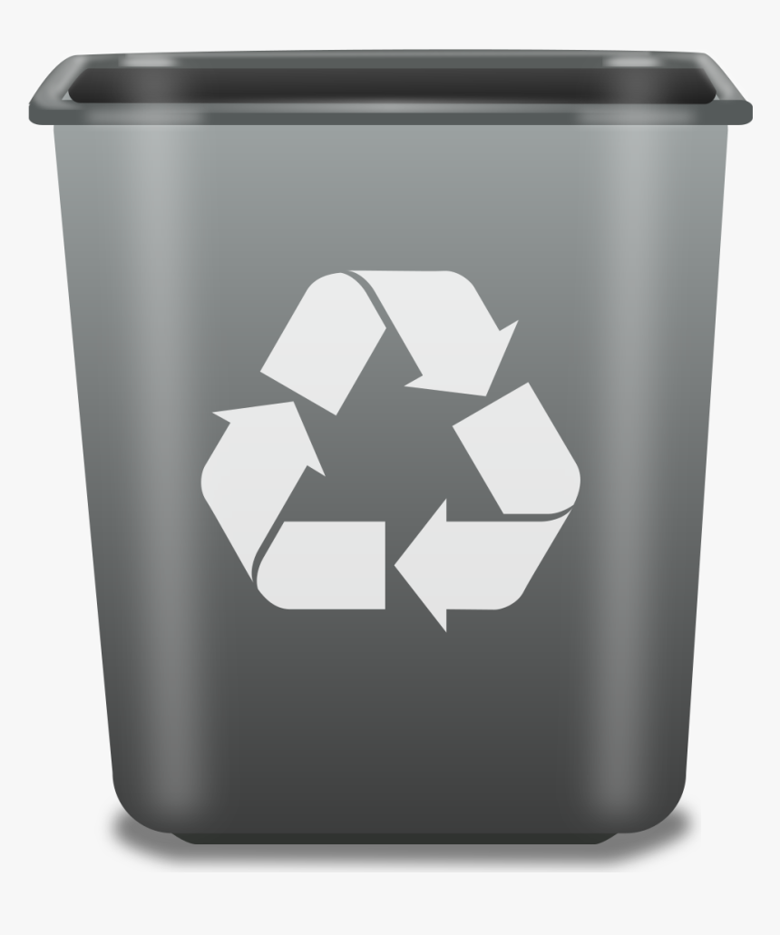 Orange Recycle Bin Png, Transparent Png, Free Download