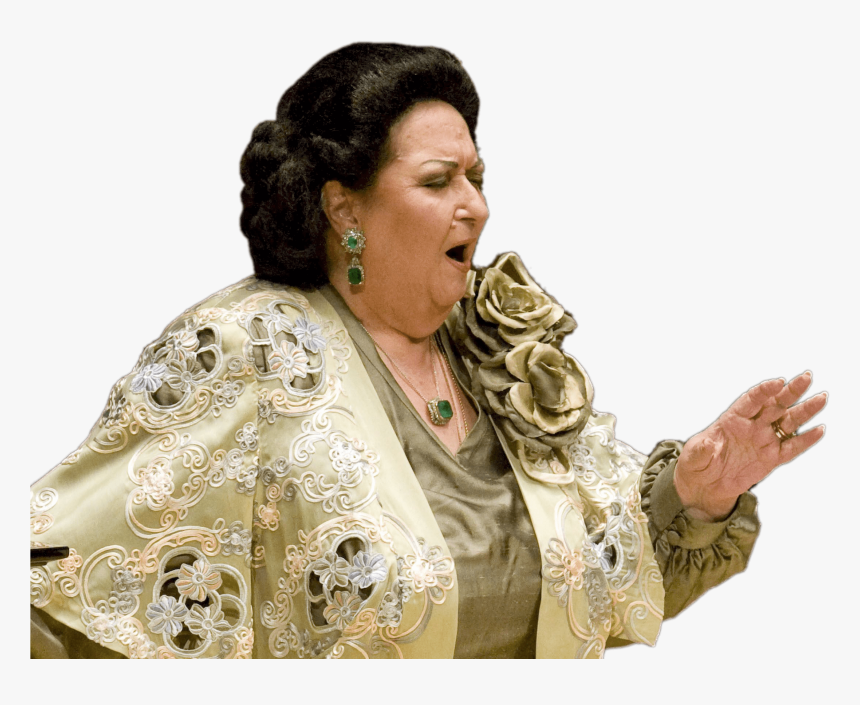 Montserrat Caballé Png, Transparent Png, Free Download