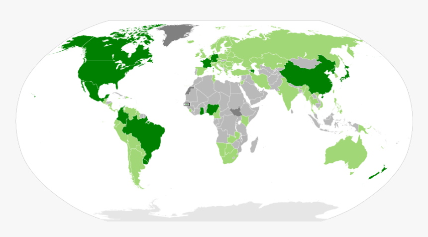 China Blank World Map, HD Png Download, Free Download